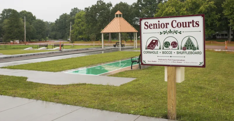Dedication of new Senior Courts to take place at Firestone Park